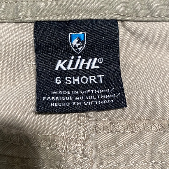 KUHL Women’s size 6 Short Spire Khaki Roll Up Hiking Pants - Picture 2 of 13
